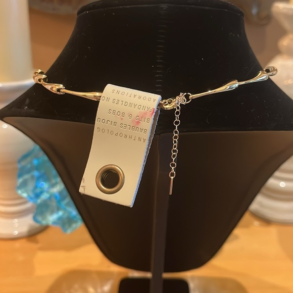 Anthropologie 14K Gold Plated Necklace - Picture 2 of 4